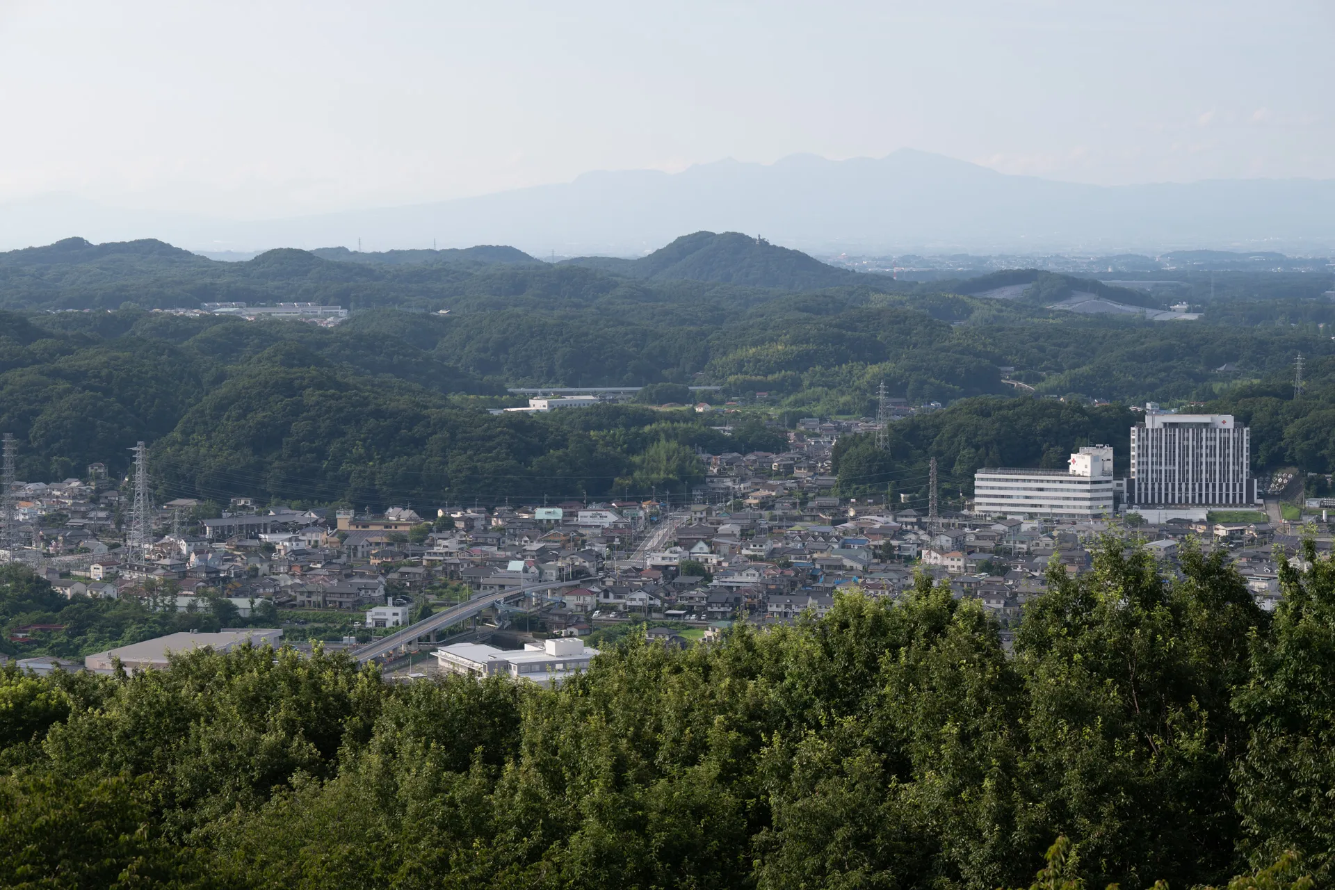 小川町の市街地