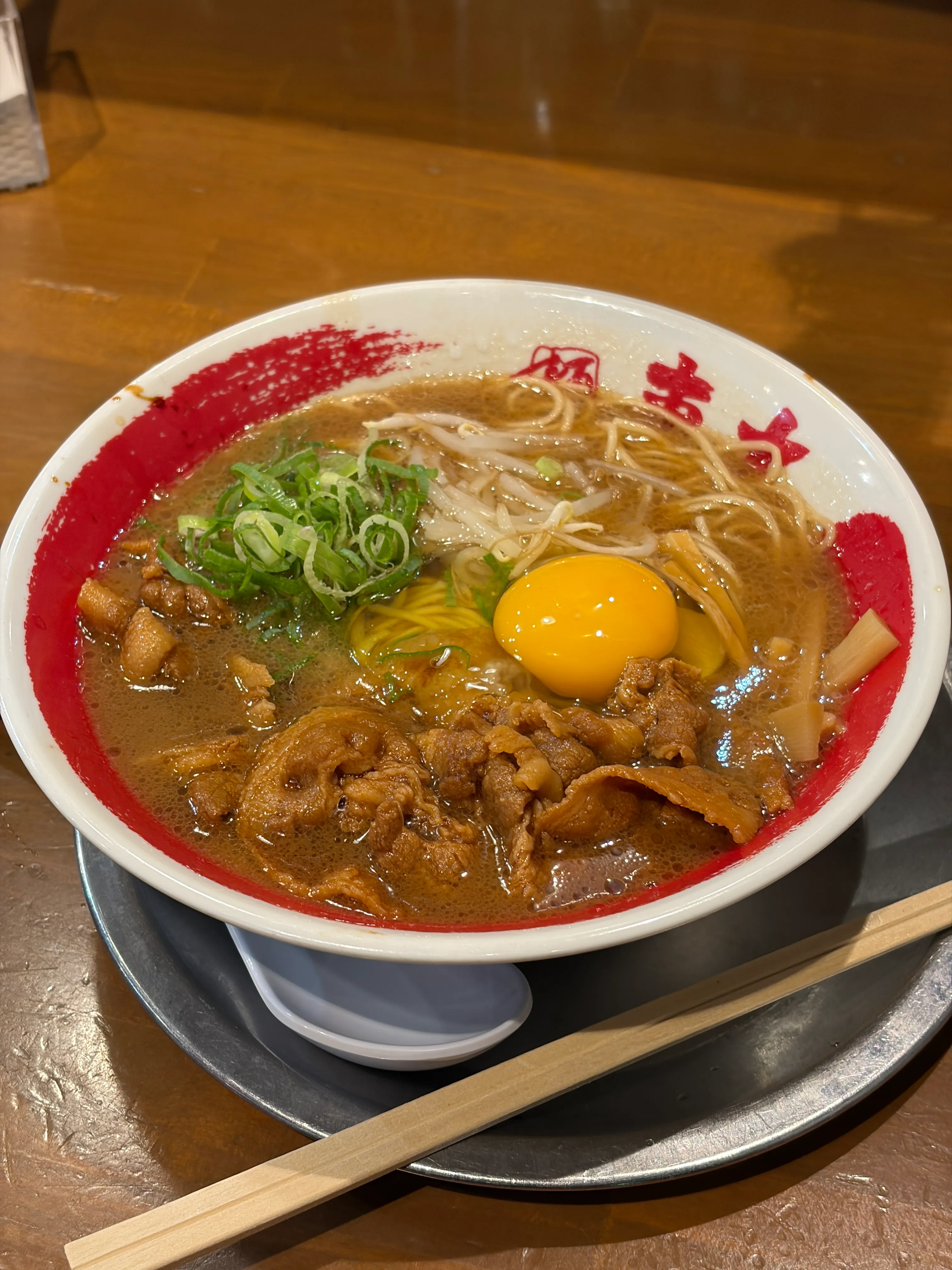 東大　東大ラーメン　豚スラ増し
