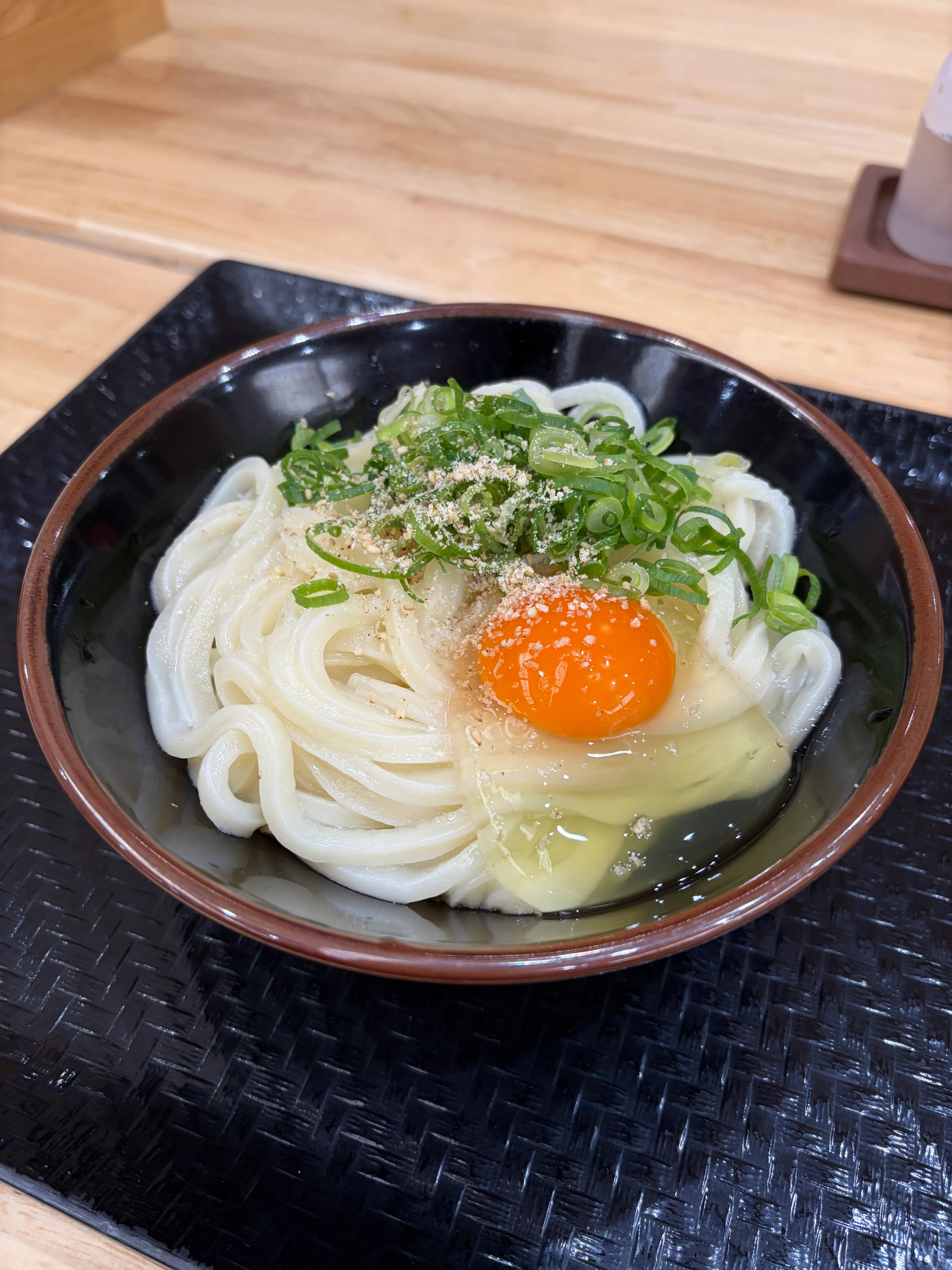 セルフうどん やま 釜玉うどん